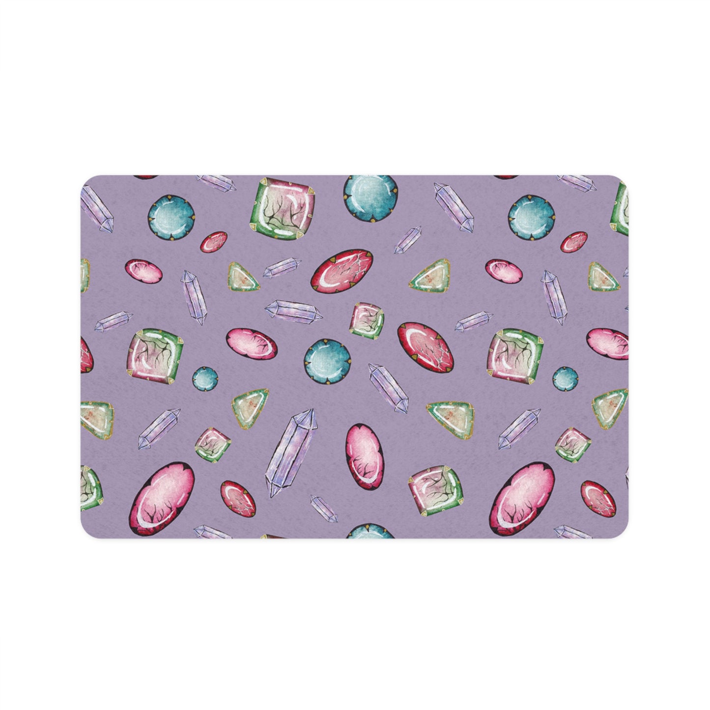 Crystals, Pet Food Mat (12x18)