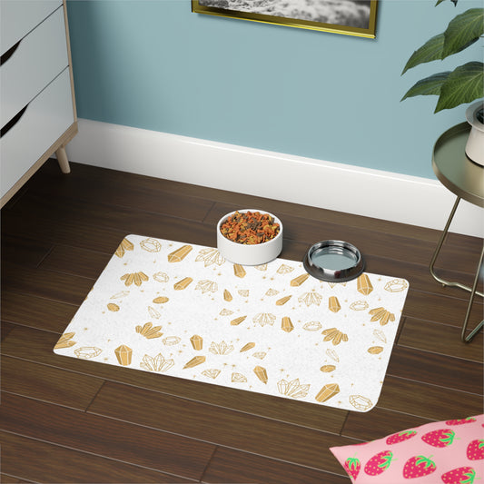 Crystals, Pet Food Mat (12x18)