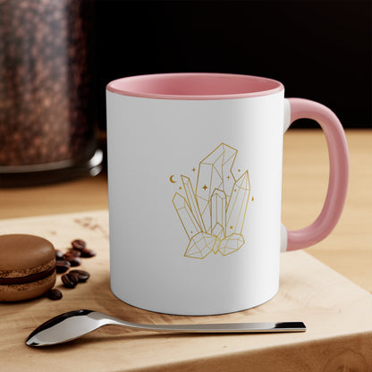 Crystal Stencil, 11oz Accent Mug