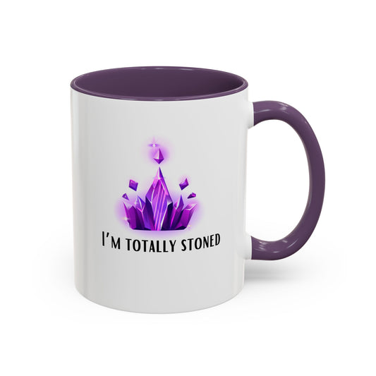 "I'm Totally Stoned" Coffee Mug, 11 & 15 oz