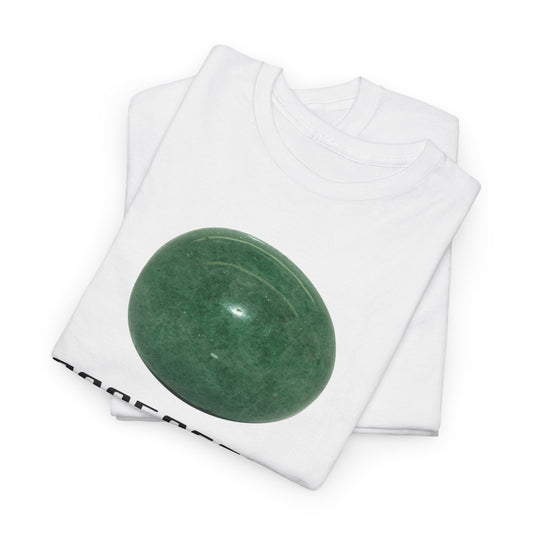 "Prosperity" w/ Aventurine Stone, Heavy Cotton Tee