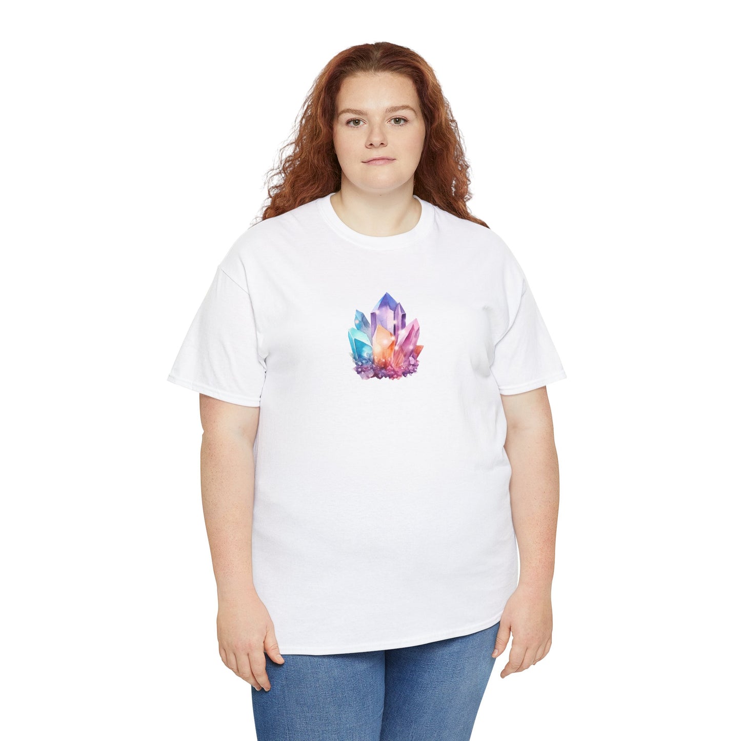 Colorful Crystal, Heavy Cotton Tee