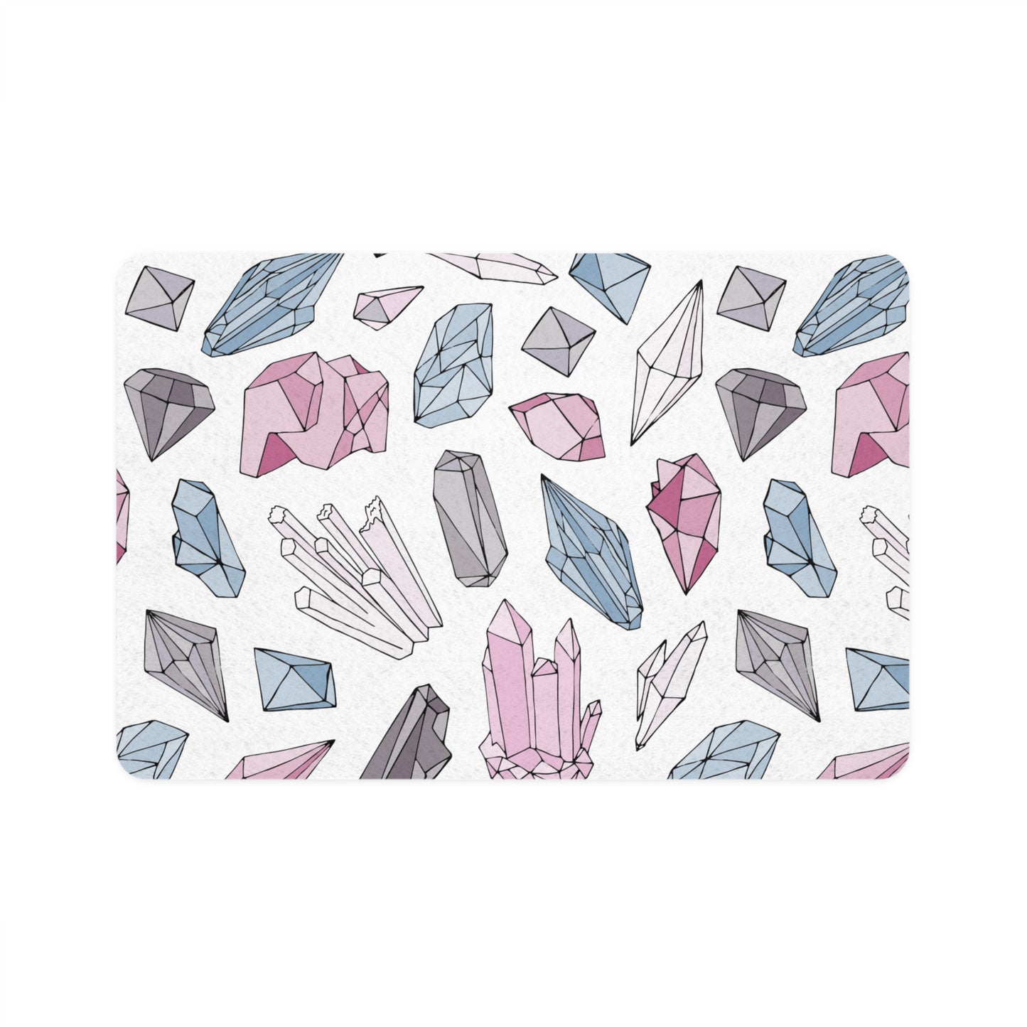 Crystals, Pet Food Mat (12x18)