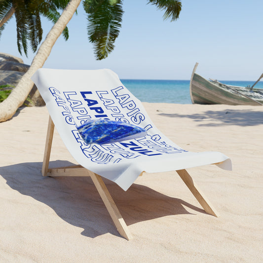 "Lapis Lazuli", Beach Towel