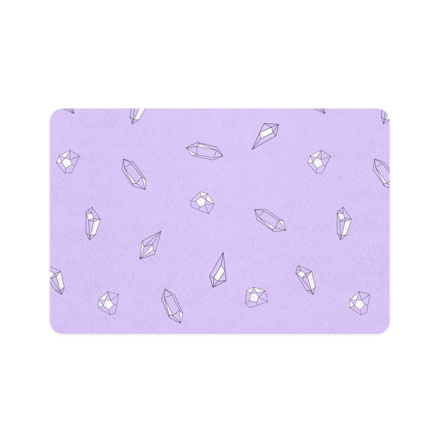 Crystals, Pet Food Mat (12x18)