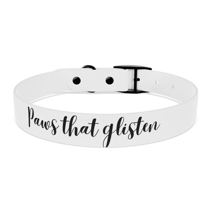 "Paws that Glisten", Dog Collar