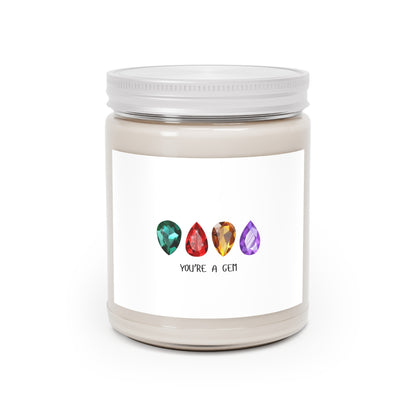 "You're a Gem" Soy Candle w/ 9 Scent Choices, 9oz