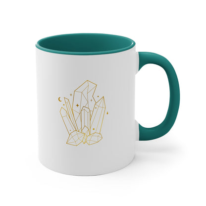 Crystal Stencil, 11oz Accent Mug