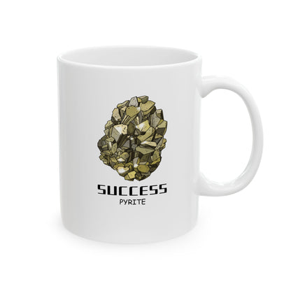 "Success, Pyrite" Coffee Cup, 11 oz.