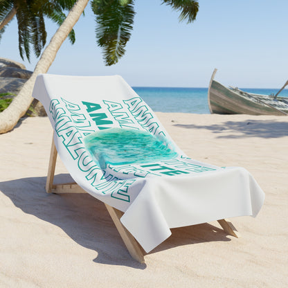"Amazonite", Beach Towel