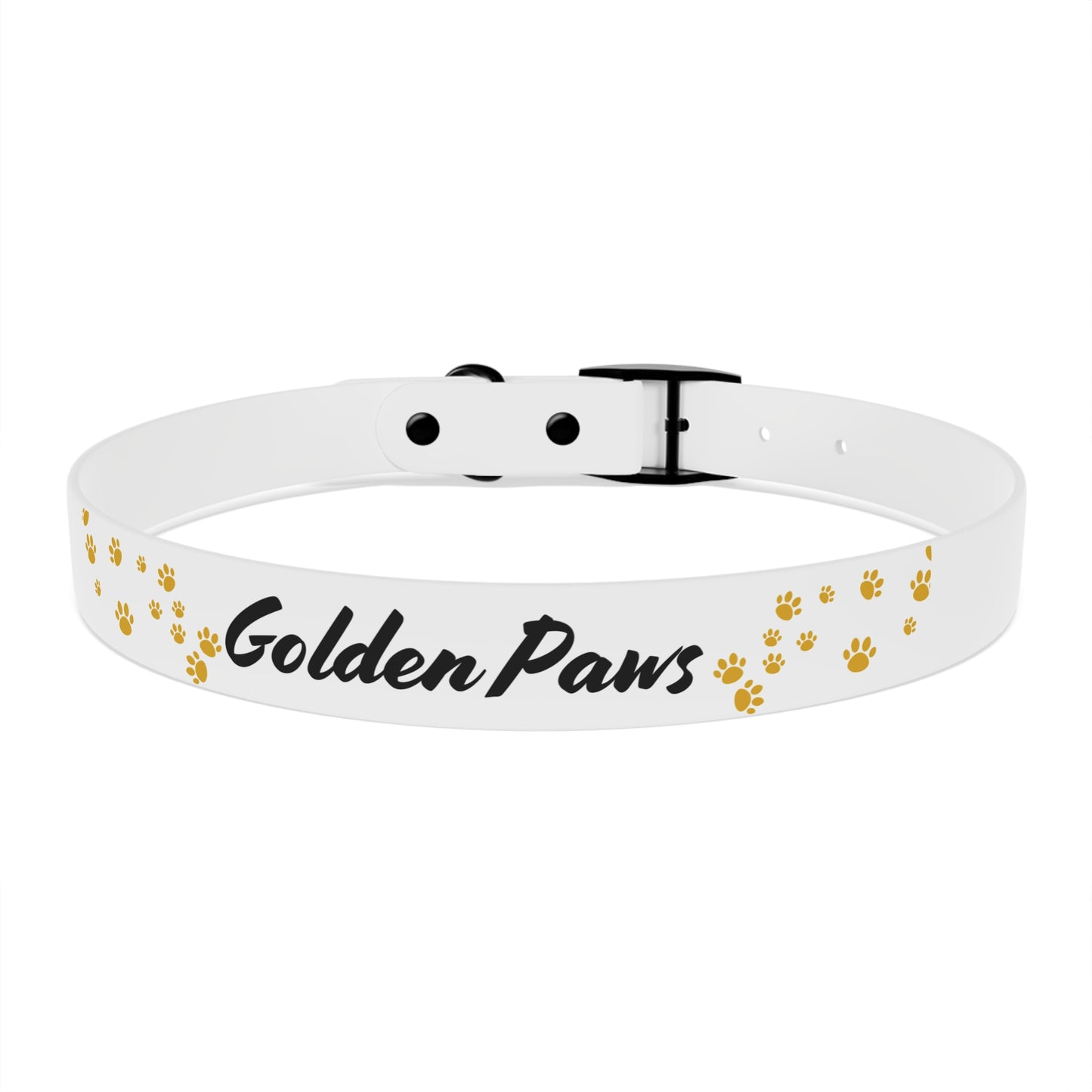 "Golden Paws", Dog Collar