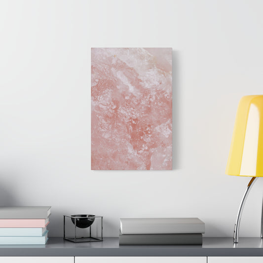 Rose Quartz Vision, Canvas Print