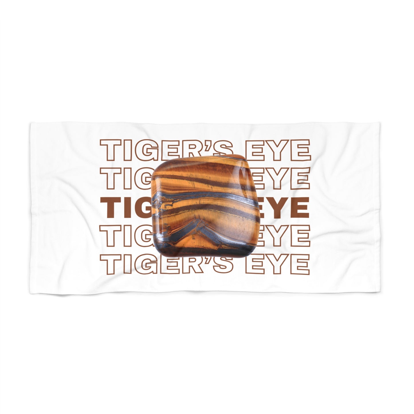 "Tigers Eye", Beach Towel