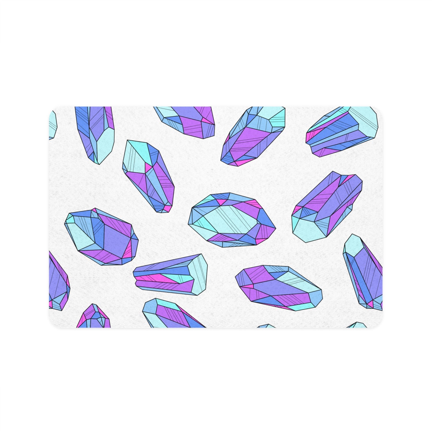 Crystals, Pet Food Mat (12x18)