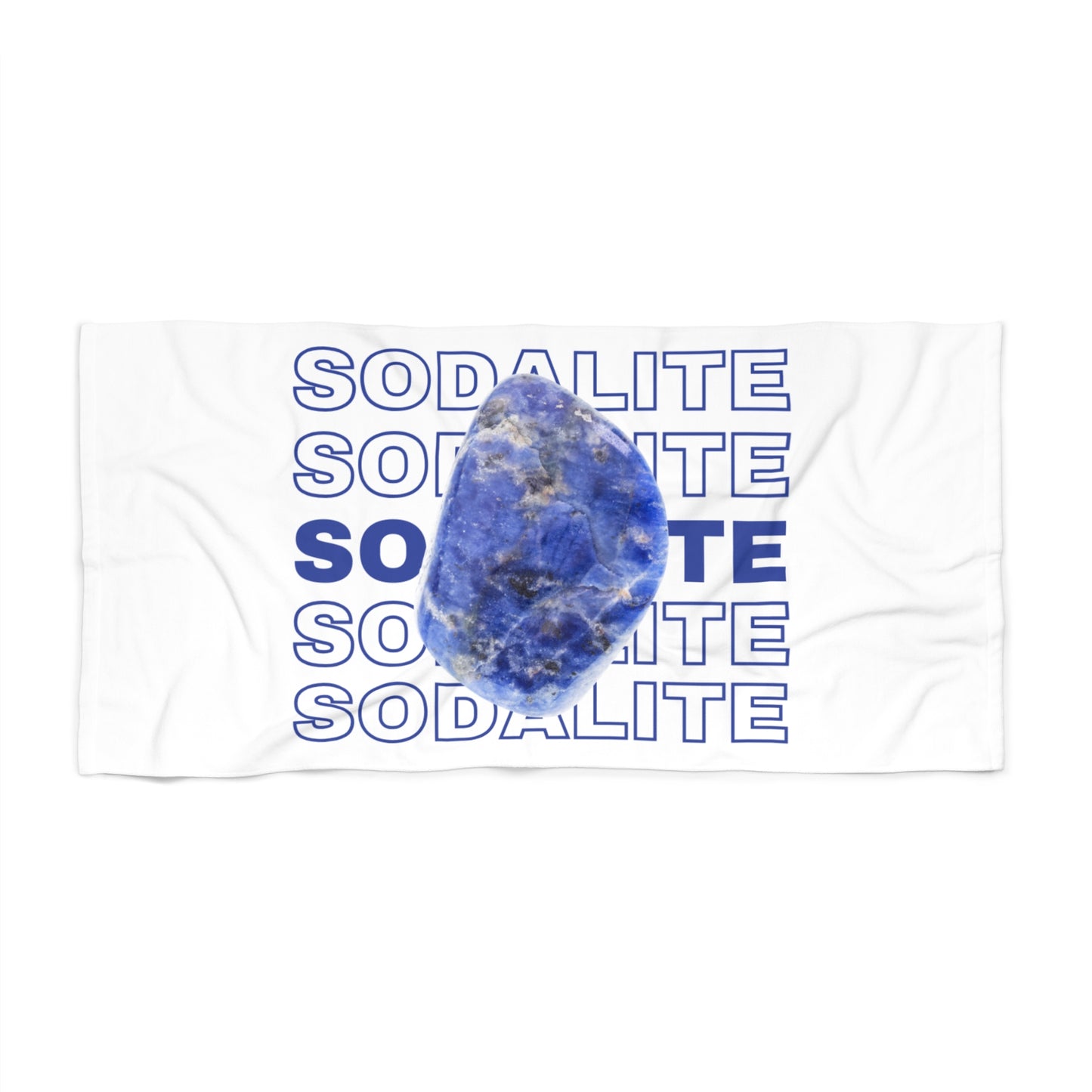 "Sodalite", Beach Towel