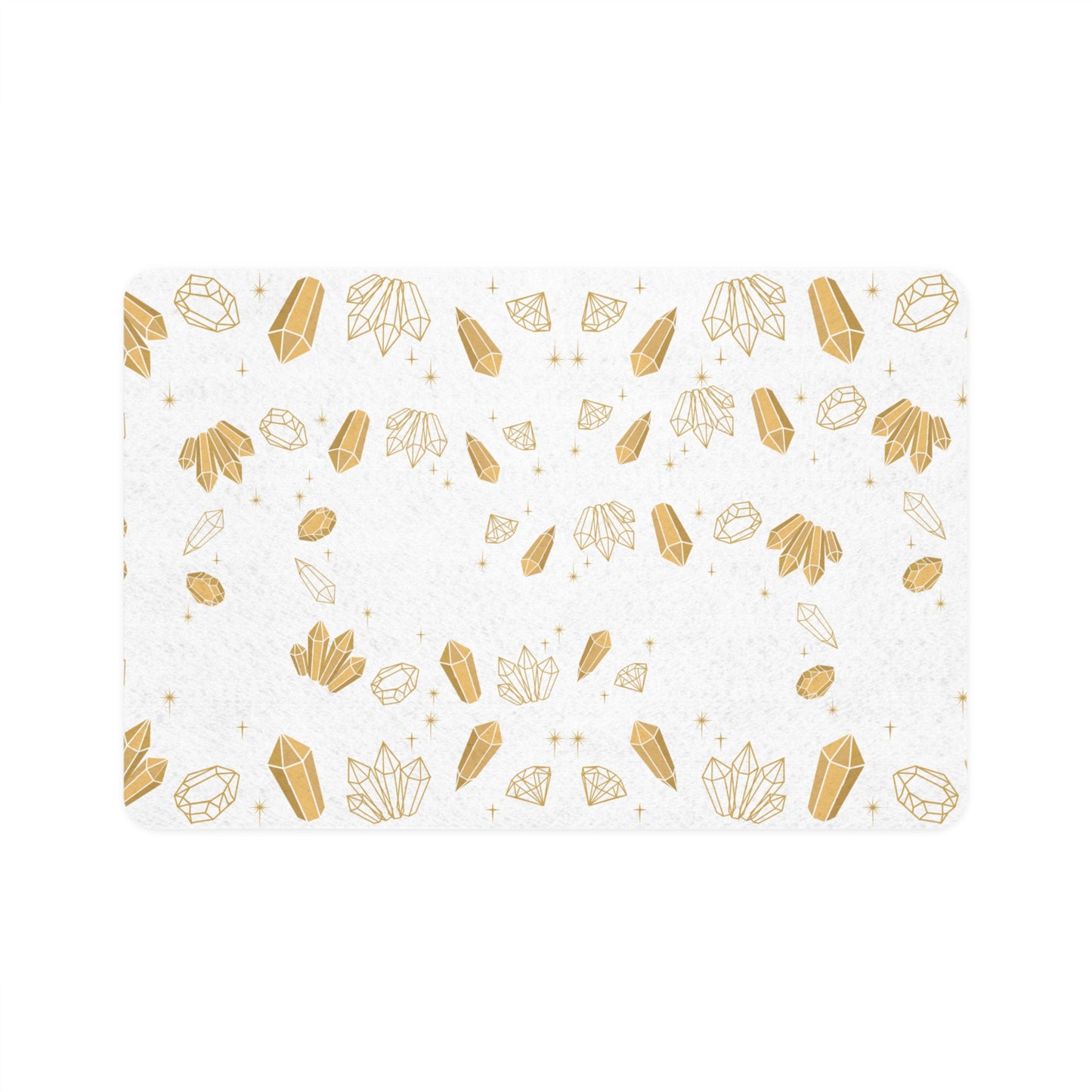 Crystals, Pet Food Mat (12x18)