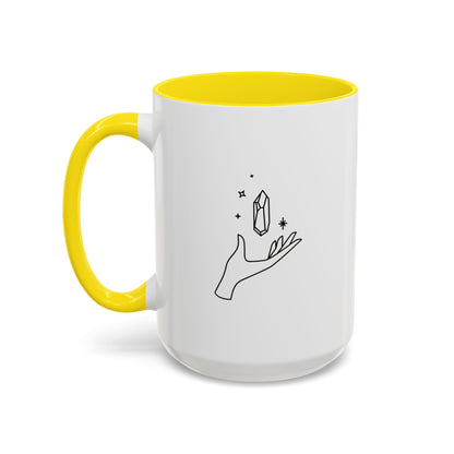 Hand w/ Crystal, Coffee Mug, 11 & 15 oz