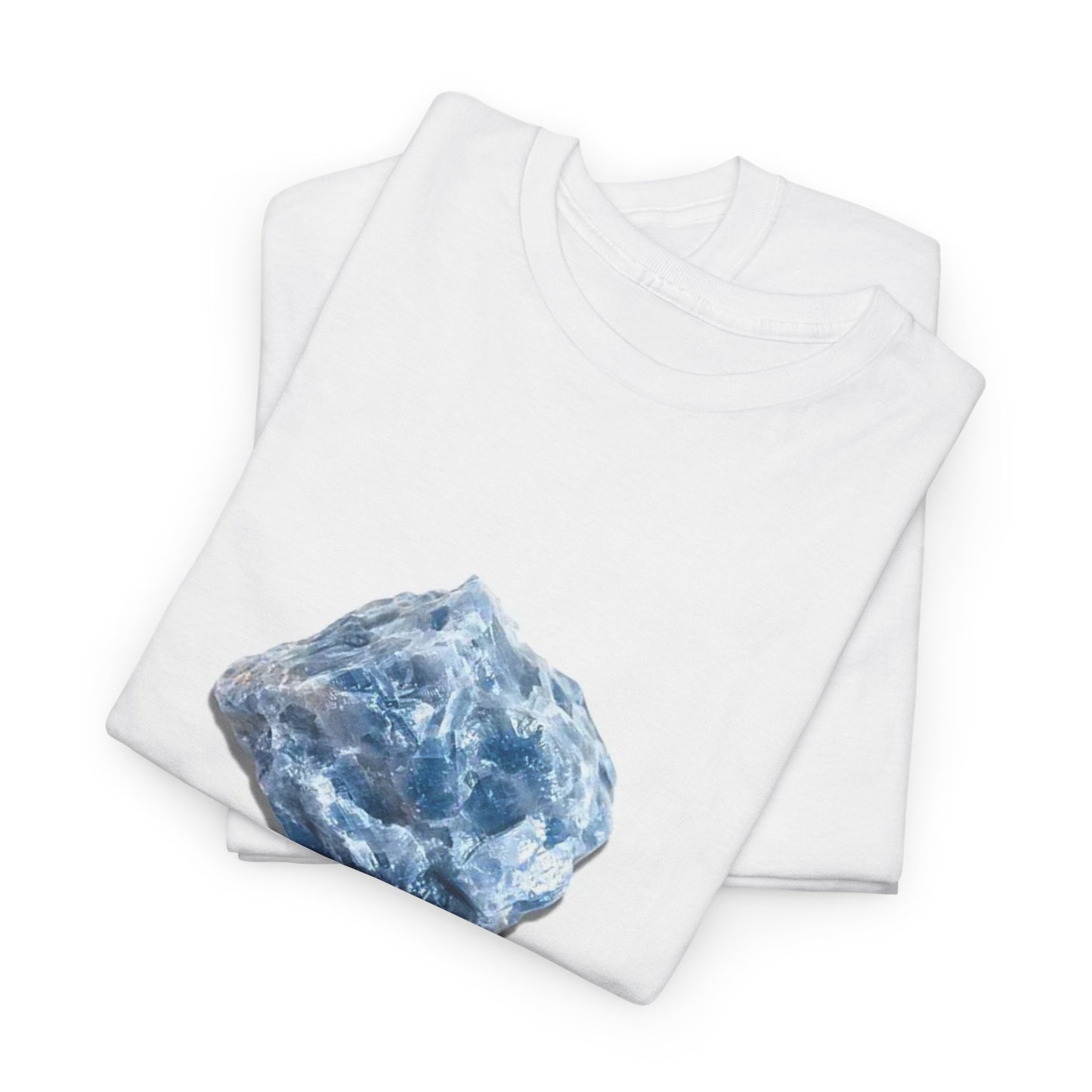 "Restoration", w/ Blue Calcite Stone Heavy Cotton Tee