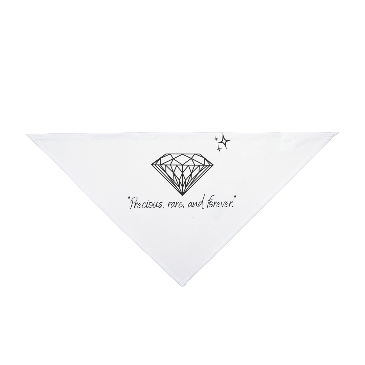 "Precious and Forever", Pet Bandana