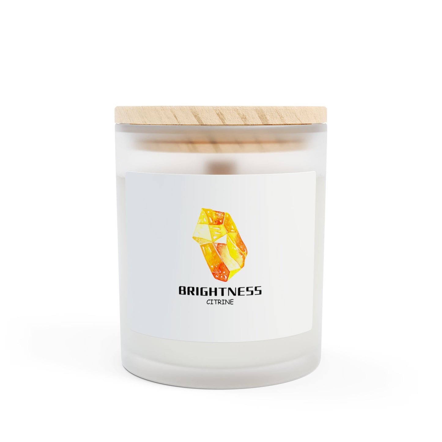 "Citrine Radiance" Mango Coconut Scented Candle, 11oz