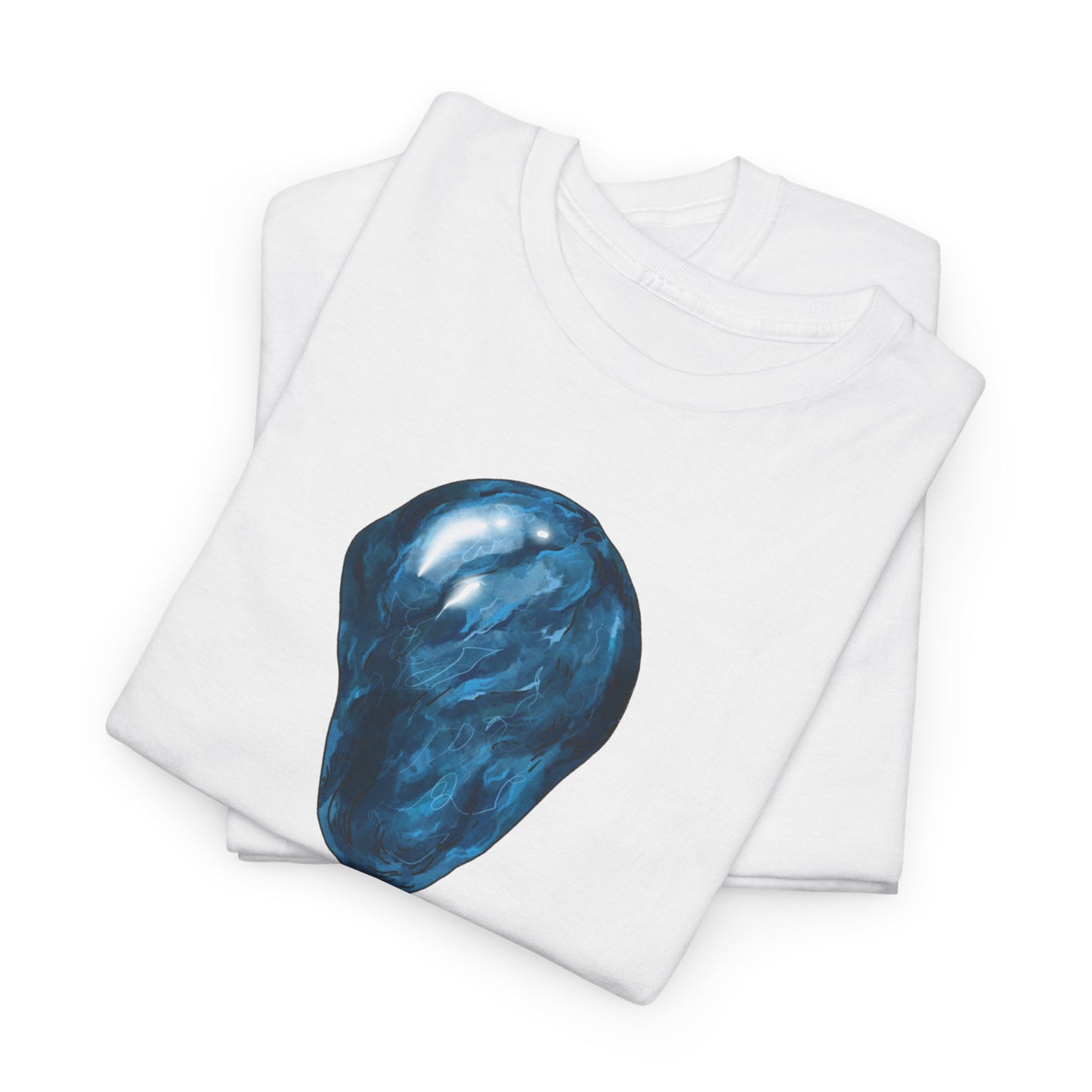 "Authenticity" w/ Blue Appatite Stone Heavy Cotton Tee