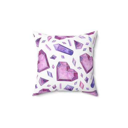 Heart of Sparkles, Square Pillow