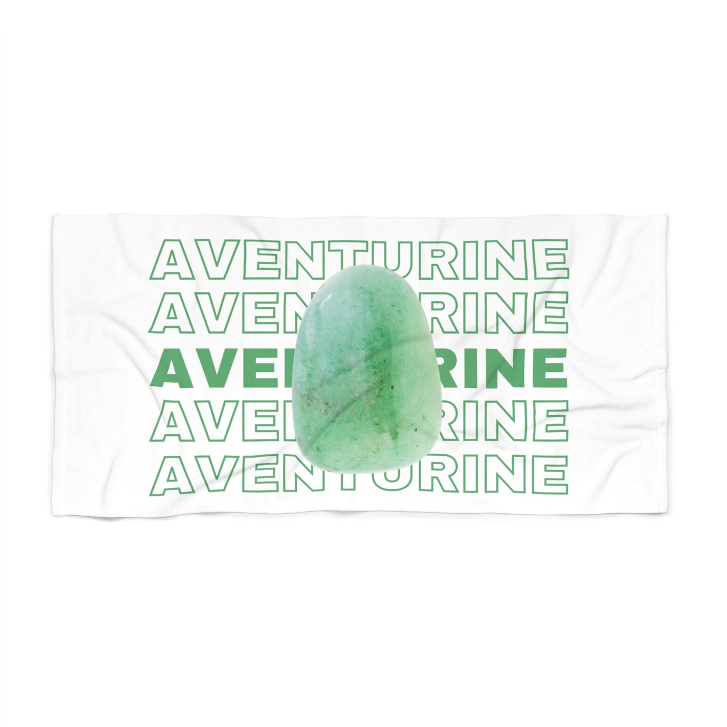 "Aventurine", Beach Towel