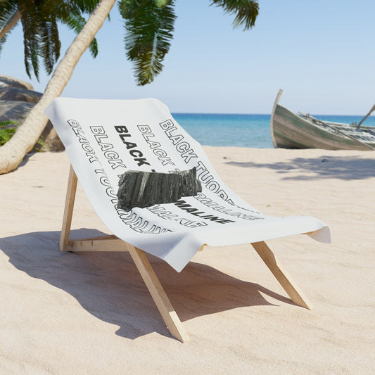 "Black Tourmaline", Beach Towel