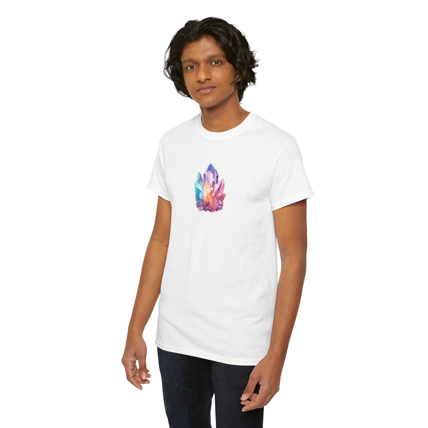 Colorful Crystal, Heavy Cotton Tee