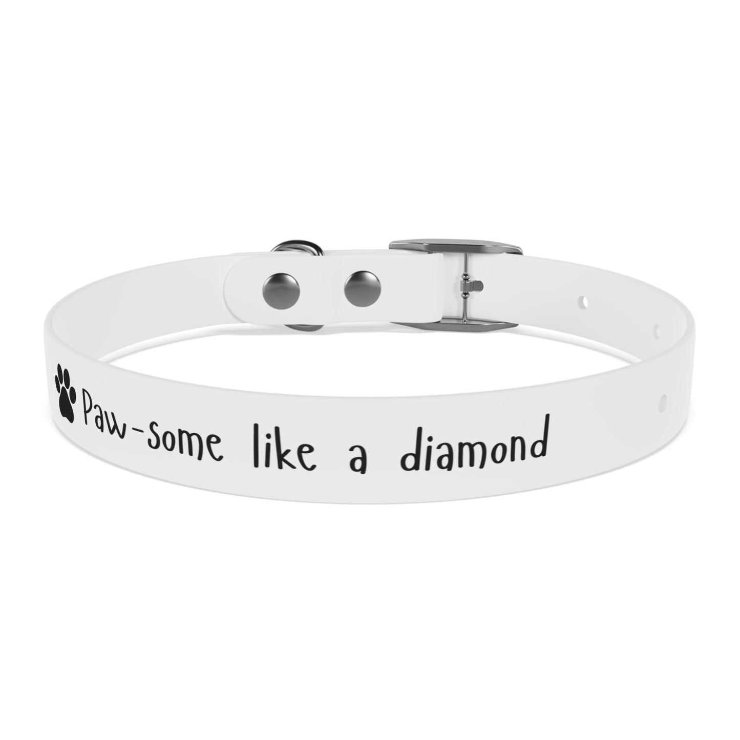 "Paw-some like a Diamond", Dog Collar