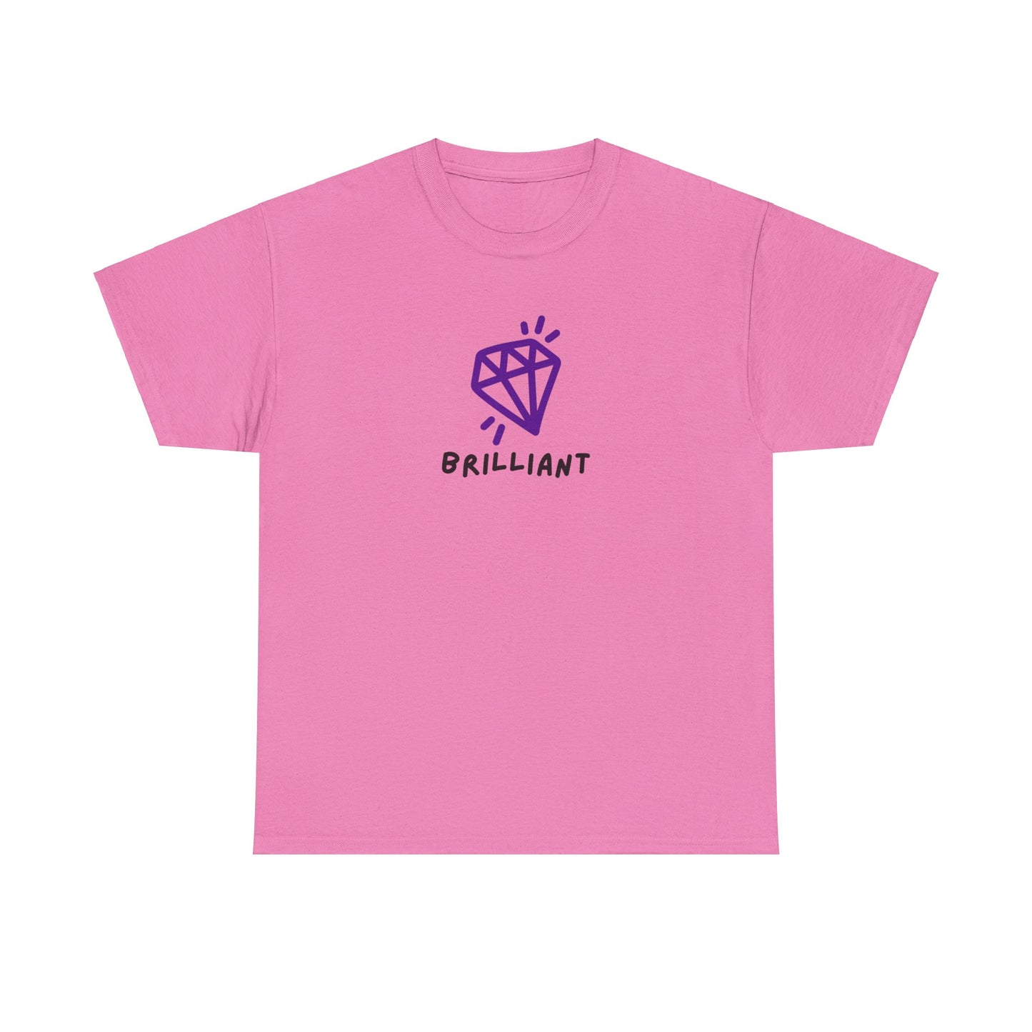 "Brilliant" w/Purple Diamond, Heavy Cotton Tee