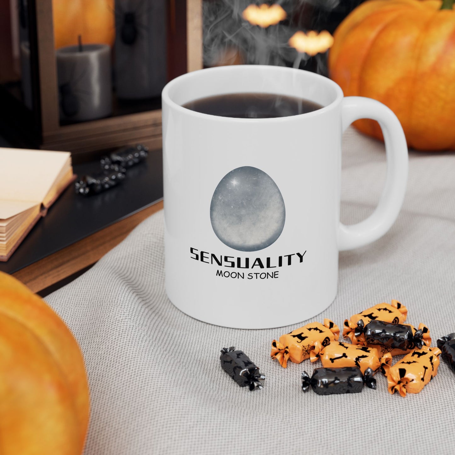 "Sensuality, Moonstone" Coffee Cup, 11 oz.