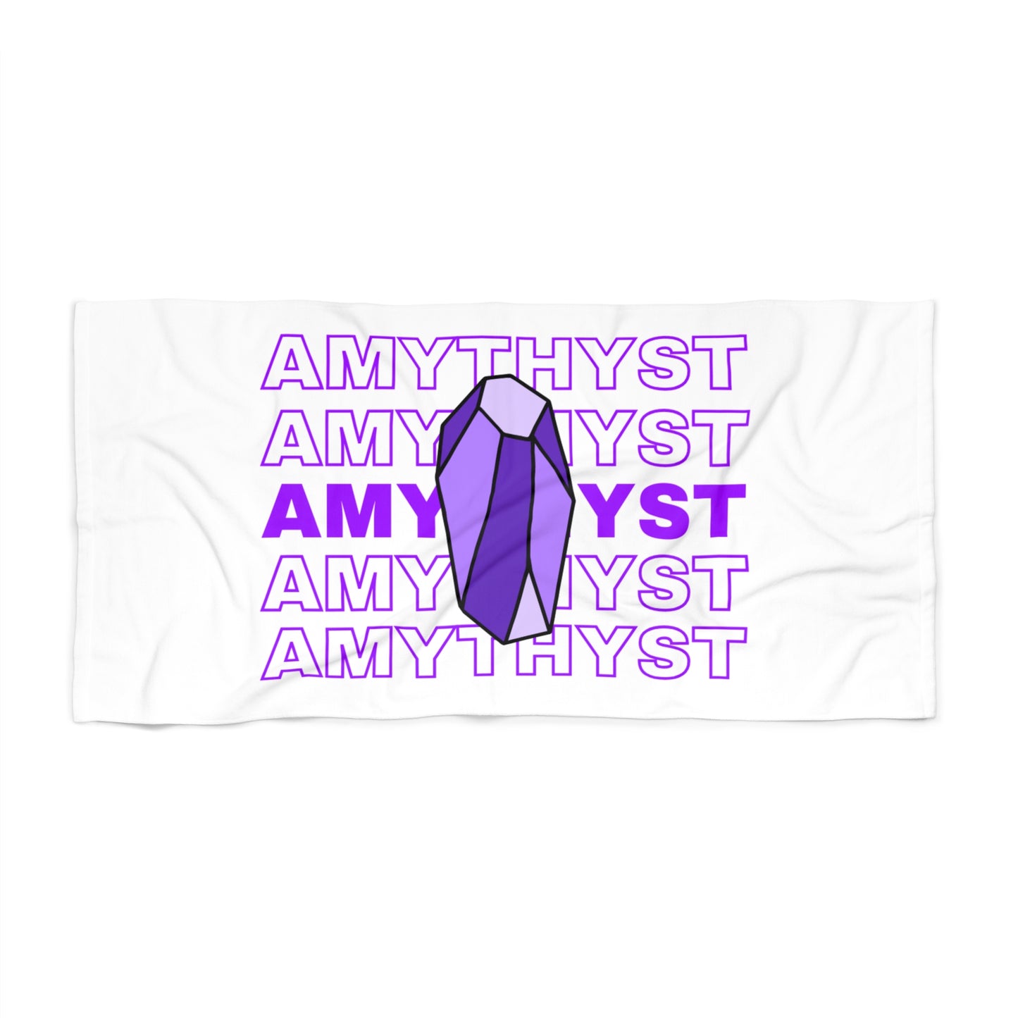"Amethyst", Beach Towel