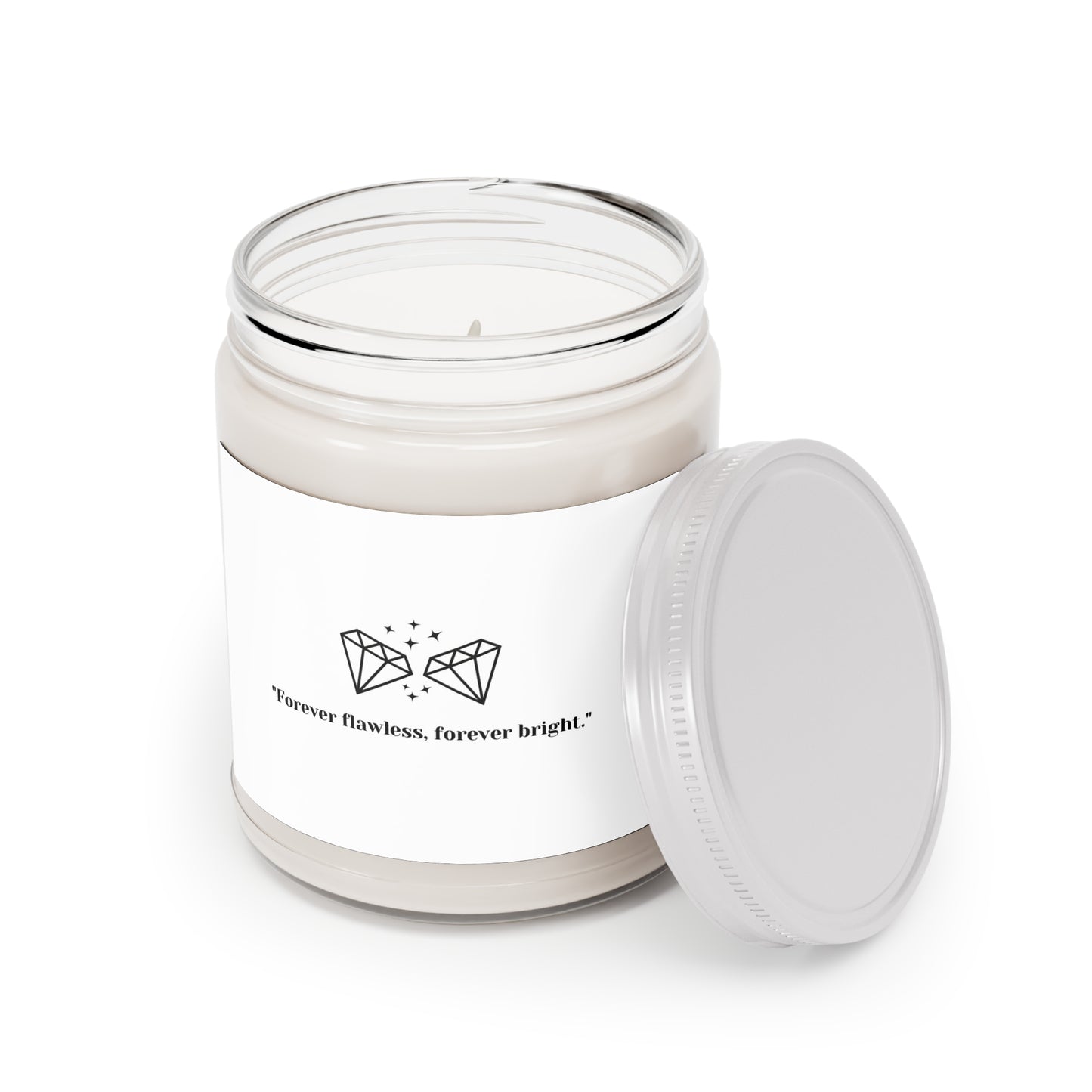 "Forever Flawless, Forever Bright" Soy Candle w/ 9 Scent Choices, 9oz