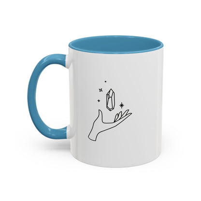 Hand w/ Crystal, Coffee Mug, 11 & 15 oz