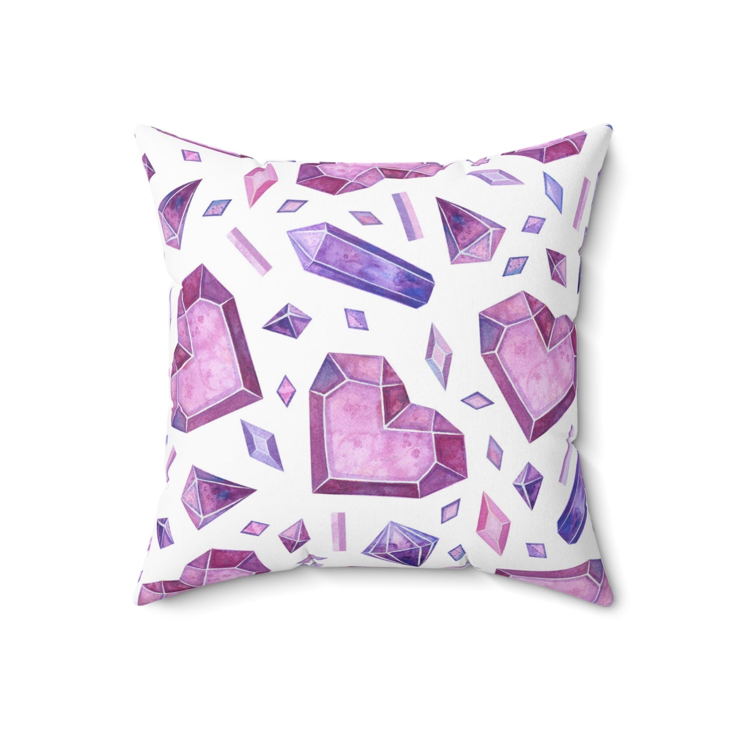 Heart of Sparkles, Square Pillow