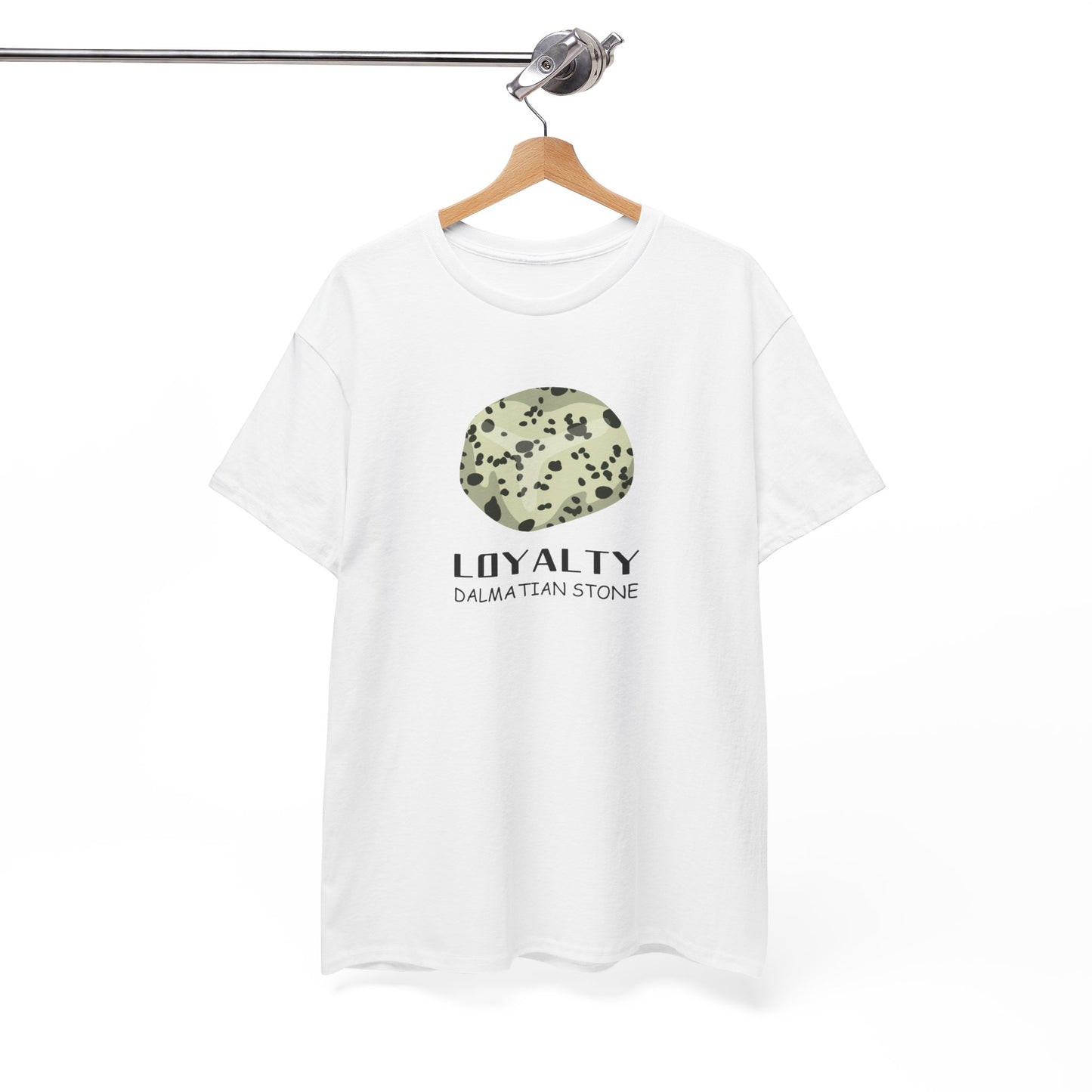 "Loyalty" w/ Dalmatian Stone Heavy Cotton Tee