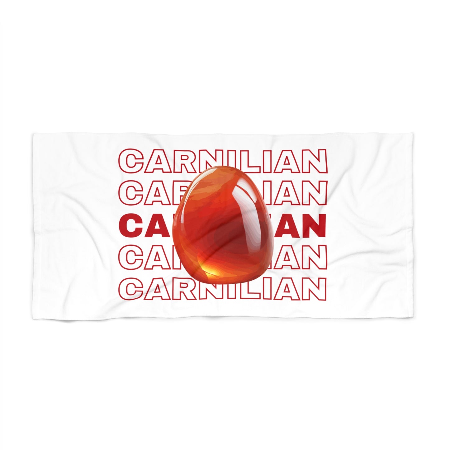 "Carnelian", Beach Towel