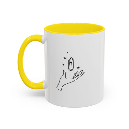 Hand w/ Crystal, Coffee Mug, 11 & 15 oz