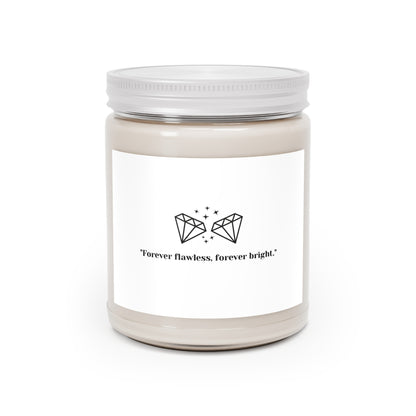 "Forever Flawless, Forever Bright" Soy Candle w/ 9 Scent Choices, 9oz