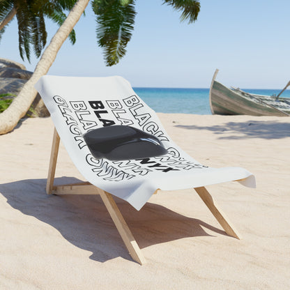 "Black Onyx", Beach Towel
