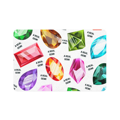 Gemstones, Pet Food Mat (12x18)