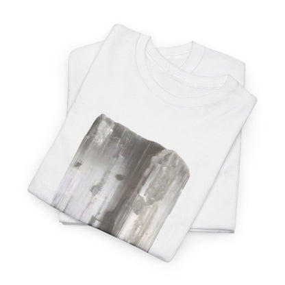 "Peace", w/ Selenite Stone Heavy Cotton Tee