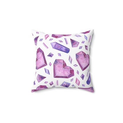 Heart of Sparkles, Square Pillow