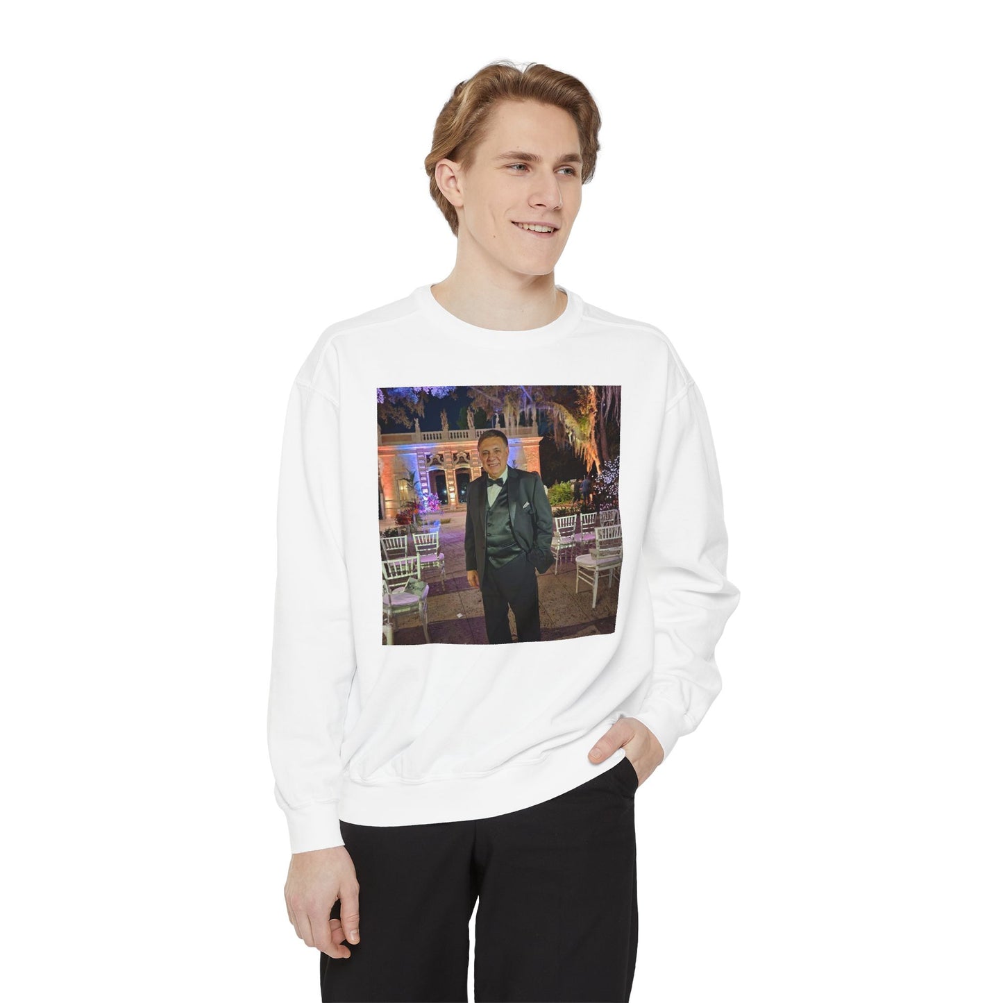 Unisex Garment-Dyed Sweatshirt