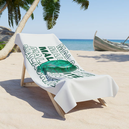 "Malachite", Beach Towel