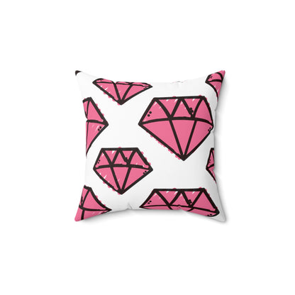 Red Diamond, Square Pillow