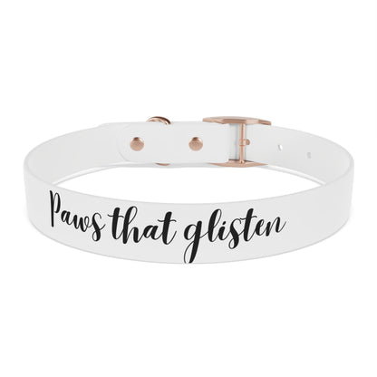 "Paws that Glisten", Dog Collar