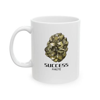 "Success, Pyrite" Coffee Cup, 11 oz.