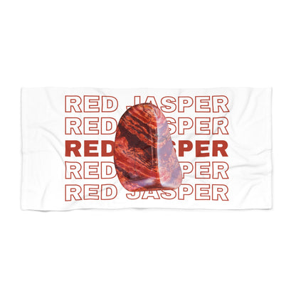 "Red Jasper", Beach Towel